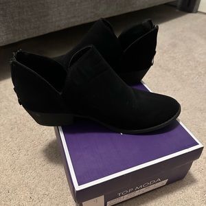 Black booties
